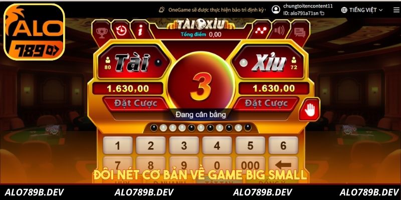 Đôi nét cơ bản về game Big Small